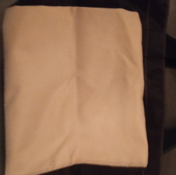 Herve Chapelier Brown Tan Mediun Tote - Picture 2 of 4